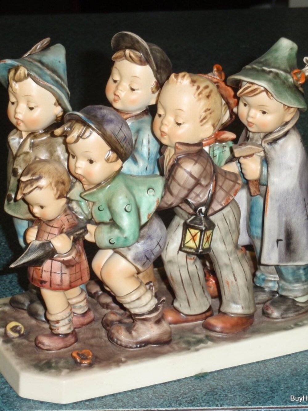 "Adventure Bound" Goebel Hummel Figurine #347 TMK5 - Rare Large Christmas Gift!